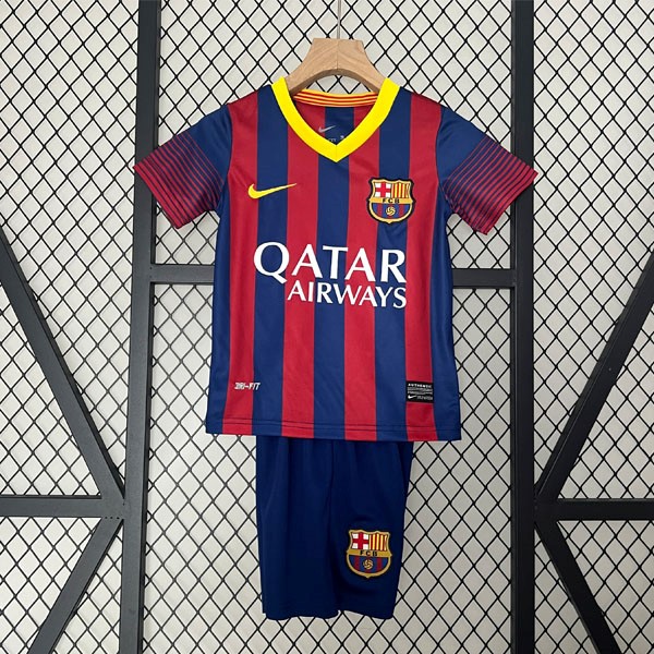 Camiseta Barcelona Replica Primera Ropa Retro Niño 2013 2014